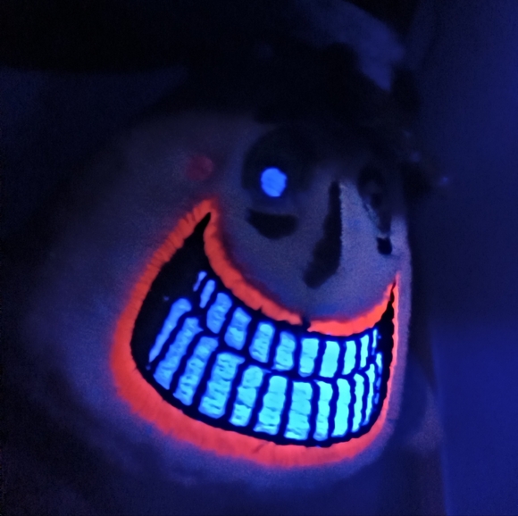 Disney Tim Burton's "The Nightmare Before Christmas" Swivel 2 Headed Mayor Clip - Picture 7 of 16